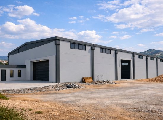 Betonarme prefabrik depo yapısı – sanayi tipi hazır betonarme depo binası